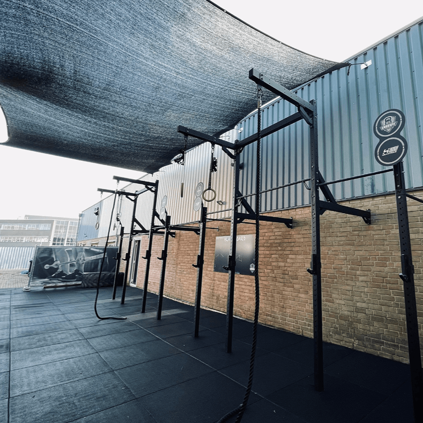 30mm Outdoor Rubber Gym Tiles – 1m x 1m