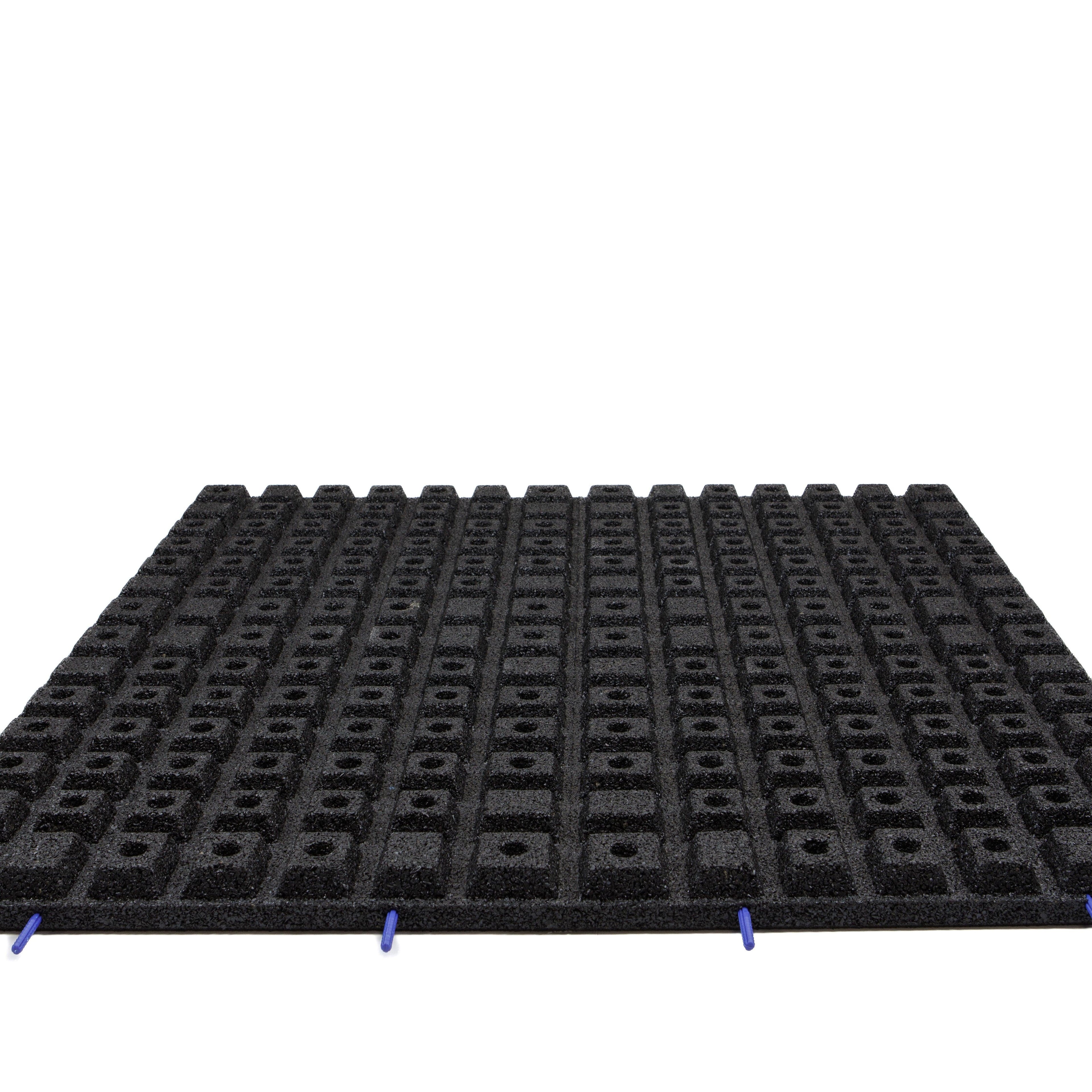 43mm Outdoor Rubber Gym Tiles – 1m x 1m
