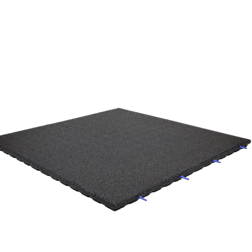 43mm Outdoor Rubber Gym Tiles – 1m x 1m
