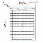 20W Reinforced semi-flexible solar panel with a durable ETFE coating