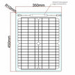 20W Reinforced semi-flexible solar panel with a durable ETFE coating