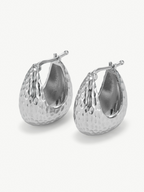 Sterling Silver Hoop Earrings – Jude | No More Nobody