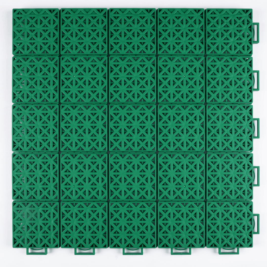 Pickleball Court System with Court Markings