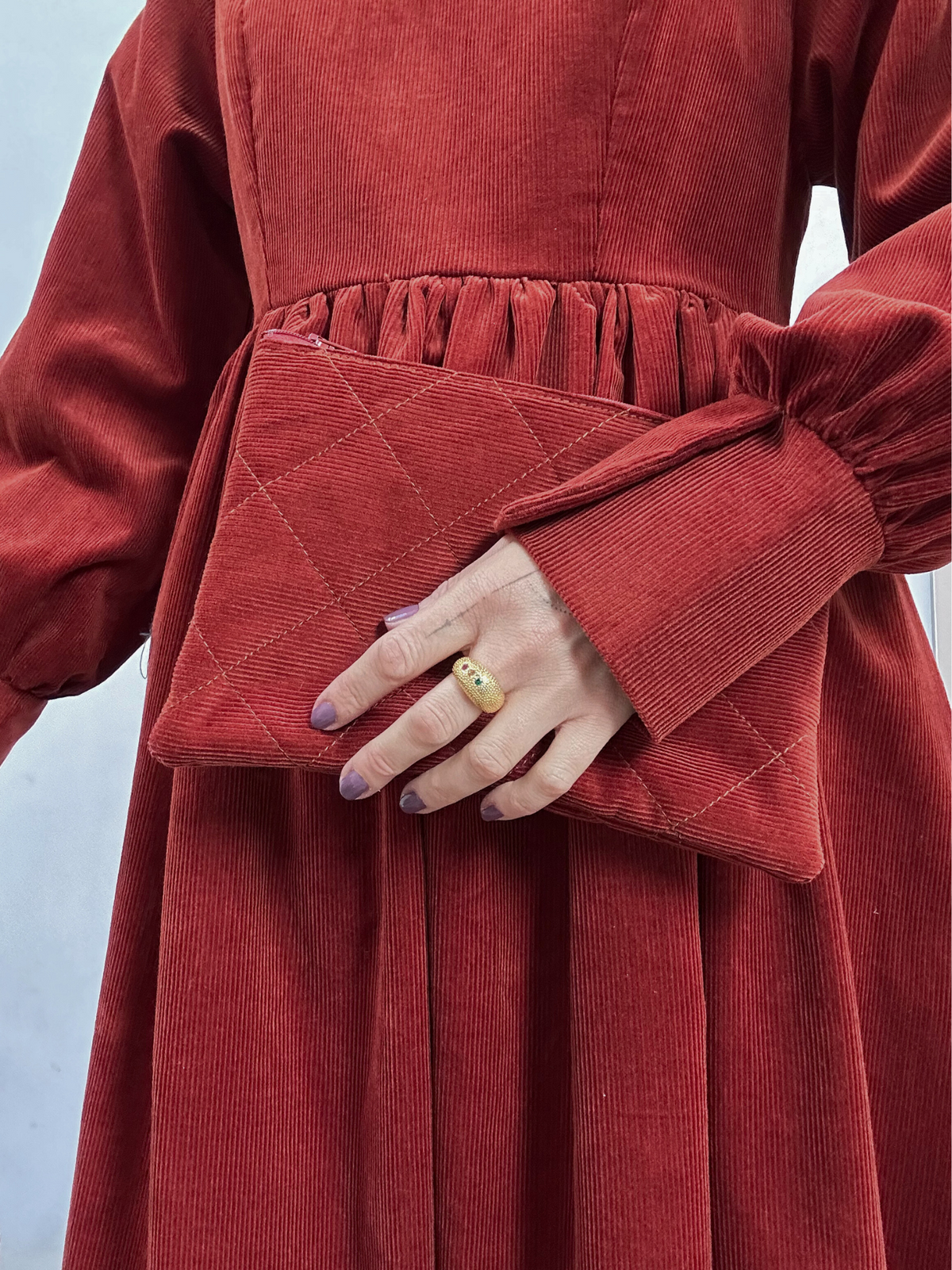 Gold Vermeil dome ring – Zadie | No More Nobody