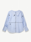 Tulip collar blouse in linen – Habiba | No More Nobody