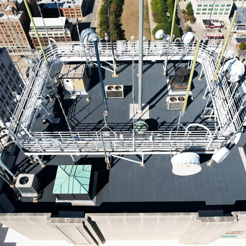 Extra Thick Rubber Rooftop Tiles