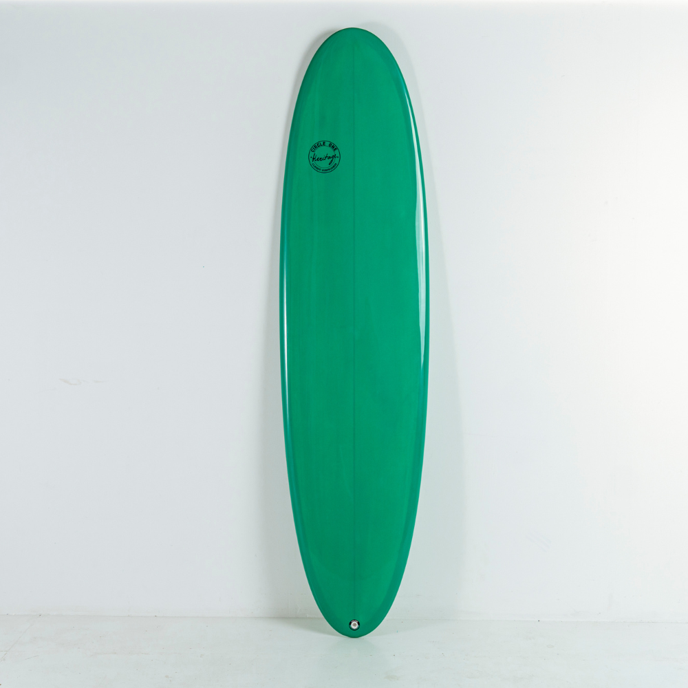 7' 6 Heritage Retro Mini Mal Surfboard in Gloss Tint