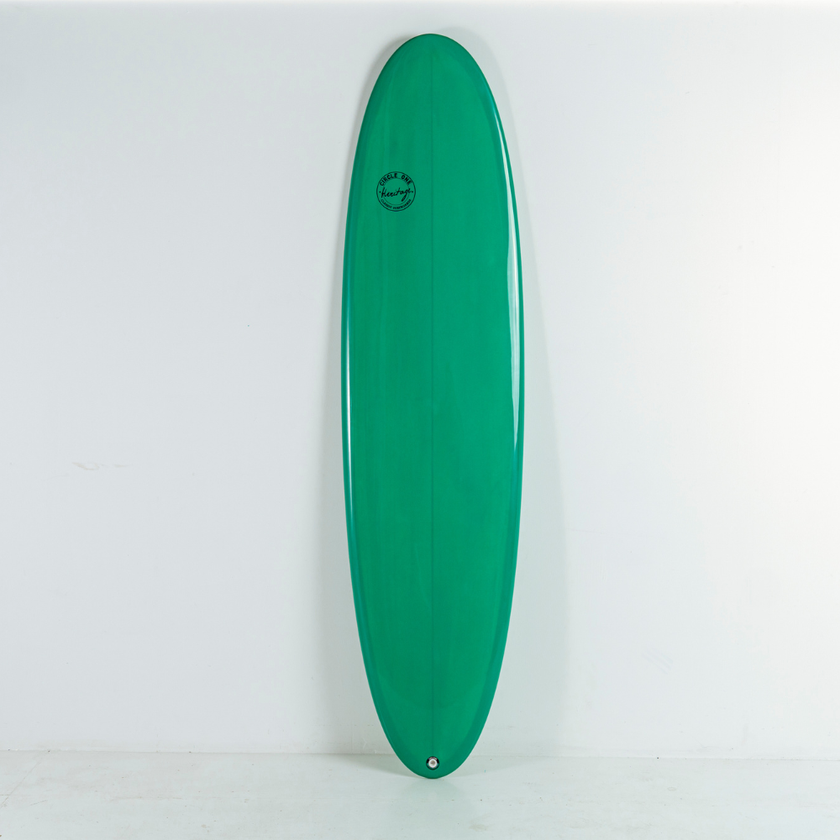 7' 6 Heritage Retro Mini Mal Surfboard in Gloss Tint