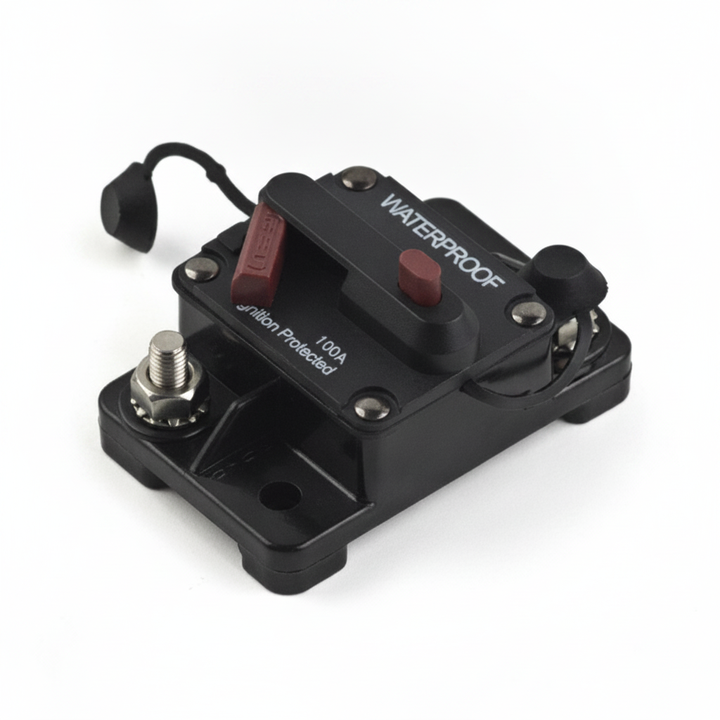 100A 12V/24V/48V Automatic over-current DC circuit breaker / switch