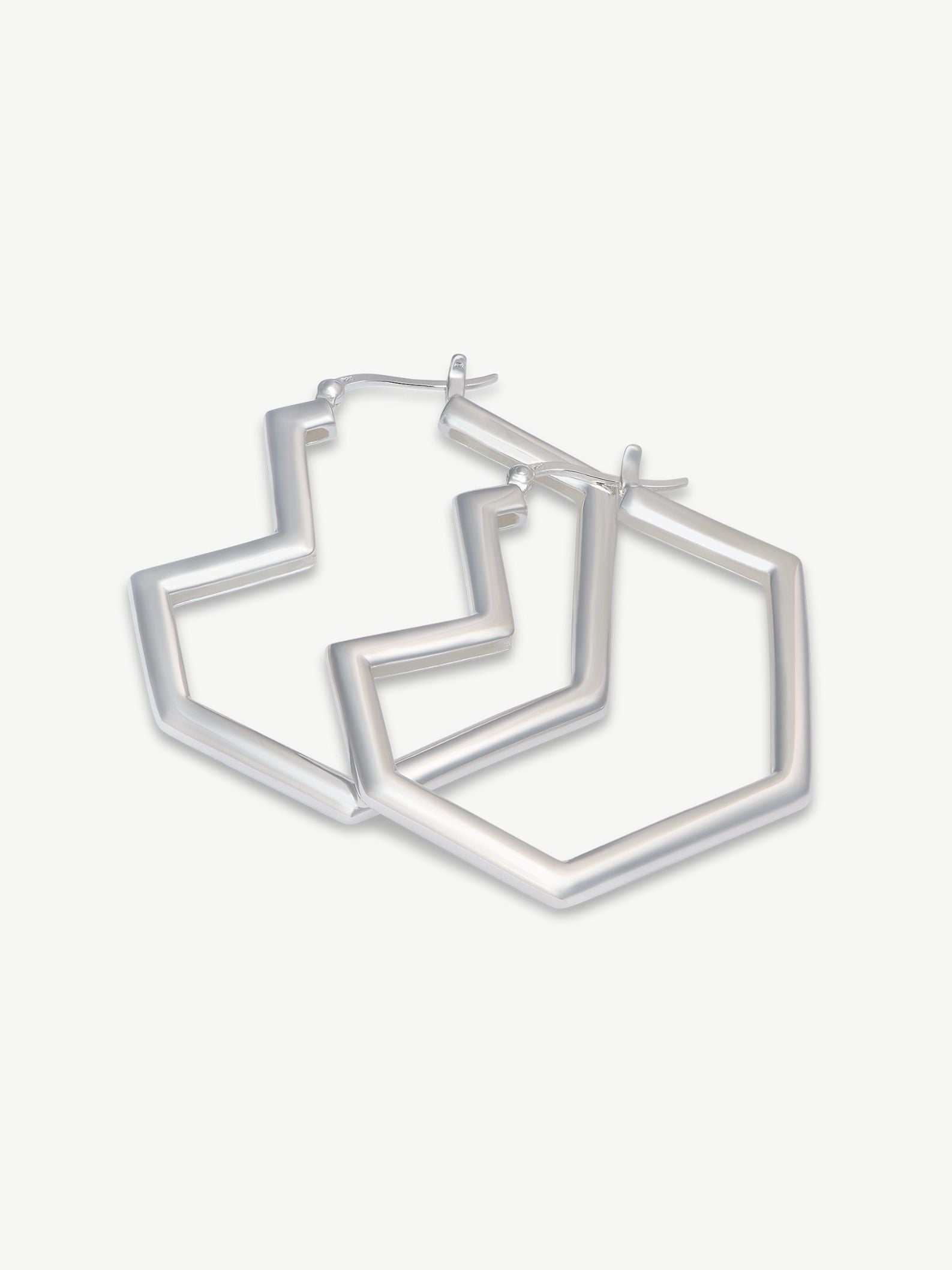 Sterling Silver hoop earrings – Daryl | No More Nobody
