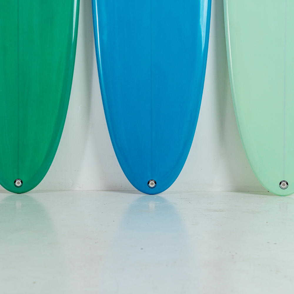 7' 6 Heritage Retro Mini Mal Surfboard in Gloss Tint