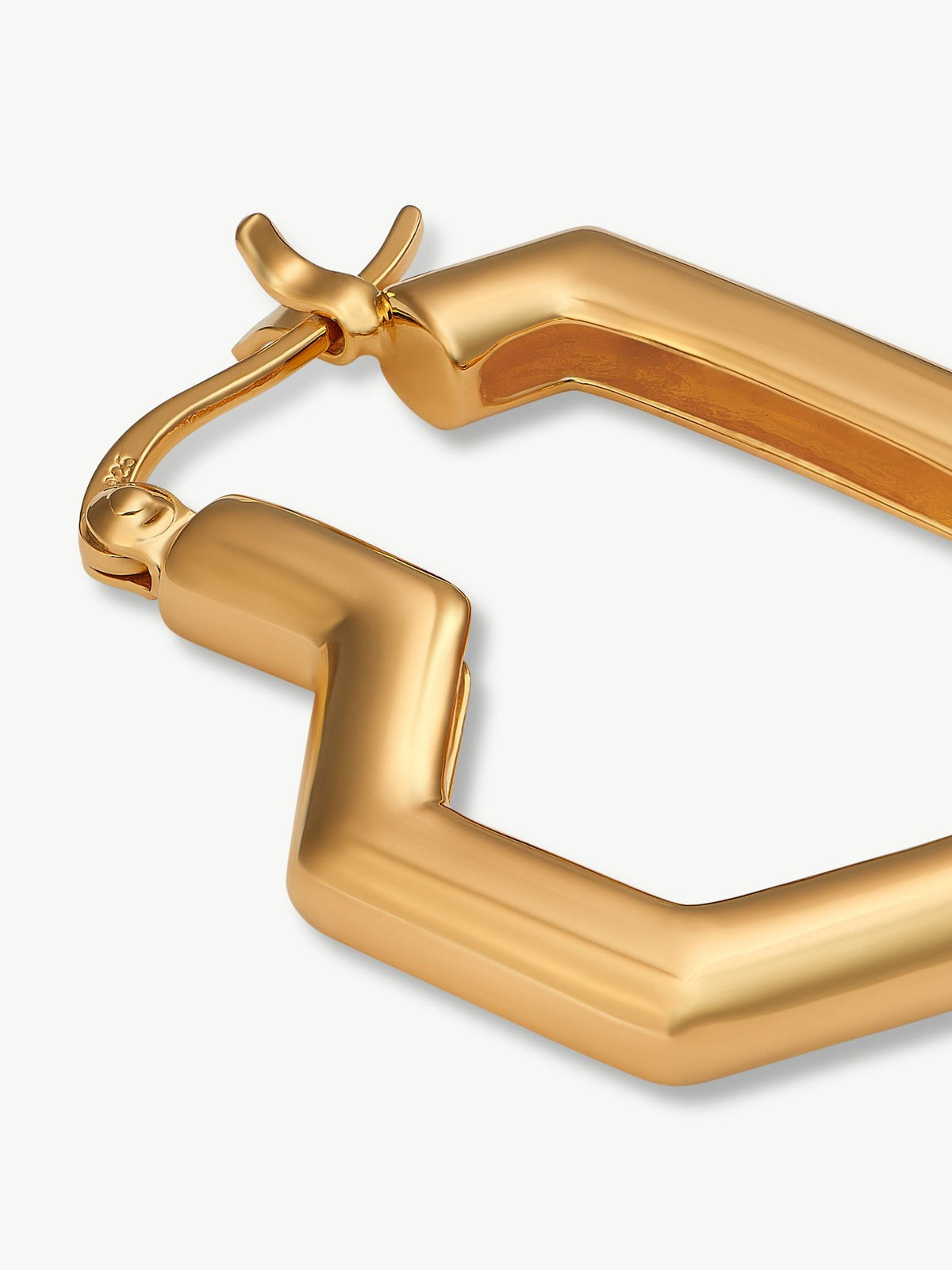 Gold Plated small hoop earrings – Daryl | No More Nobody