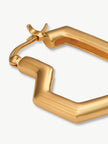 Gold Plated small hoop earrings – Daryl | No More Nobody
