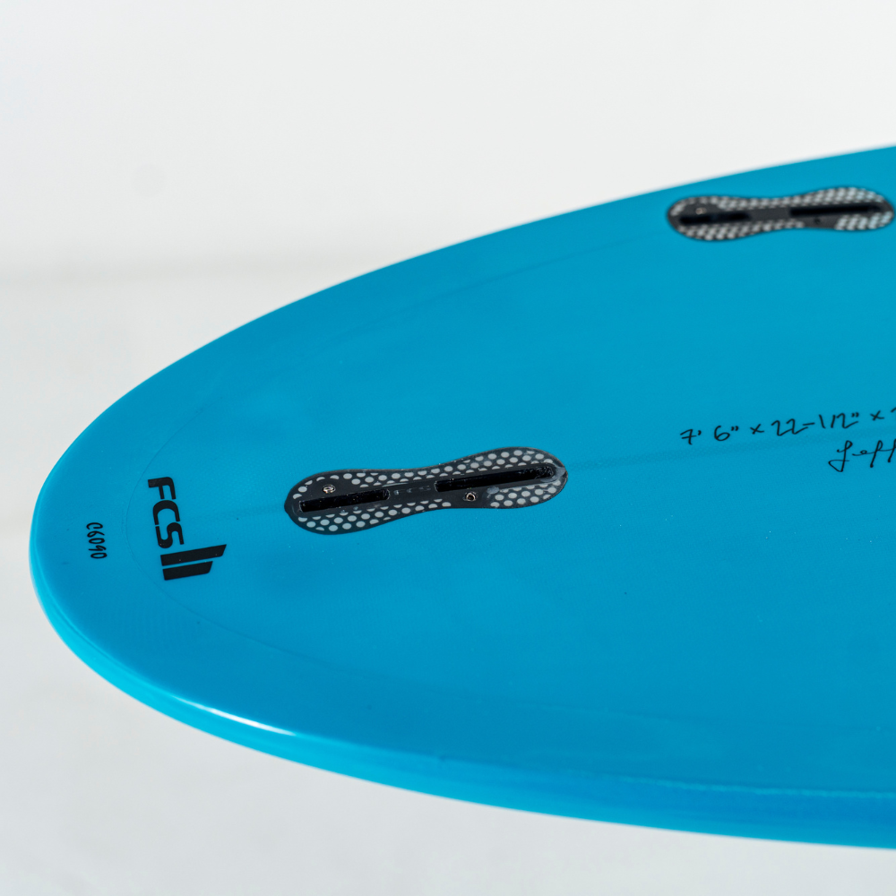 7' 6 Heritage Retro Mini Mal Surfboard in Gloss Tint