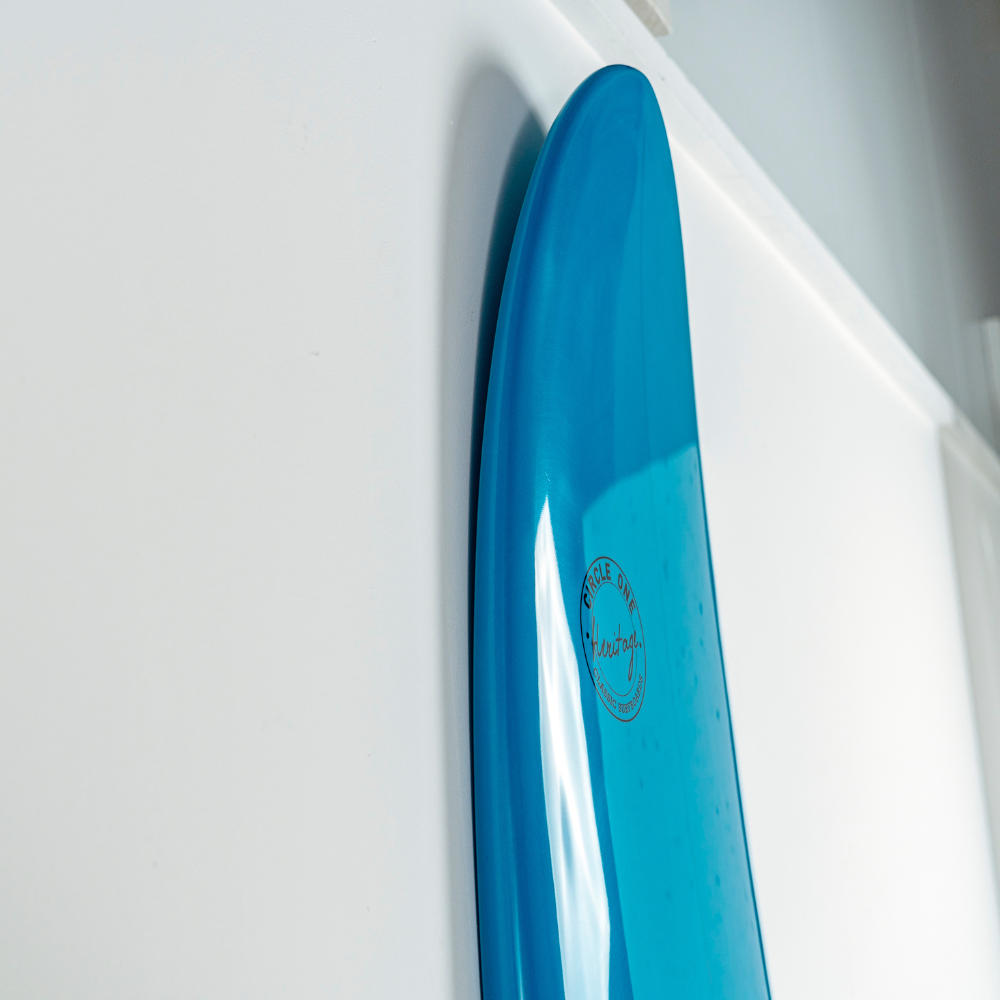 7' 6 Heritage Retro Mini Mal Surfboard in Gloss Tint