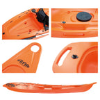 Kaafu Solo Fishing Kayak | Orange | Complete Package