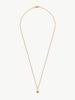 Gold Plated Tiger eye mini necklace 22