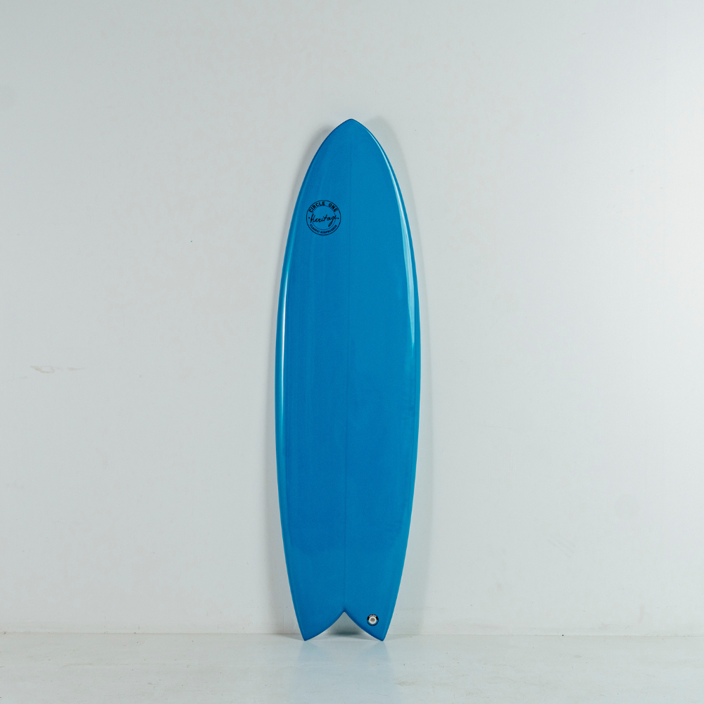 5' 11" Heritage Twin Keel Fish in Gloss Tint