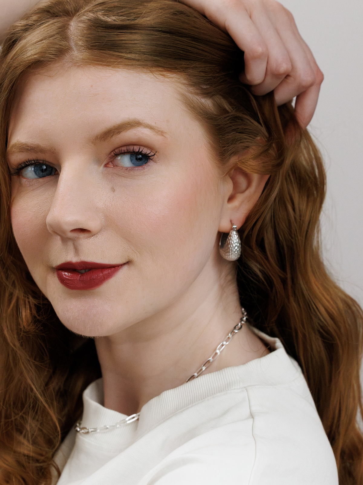 Sterling Silver Hoop Earrings – Jude | No More Nobody