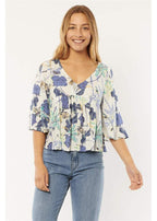 Sisstrevolution Cape may woven top