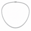 Luxe 3mm Moissanite Tennis Chain necklace