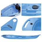 Kaafu Solo Kayak | Blue | Lightweight & Stable