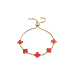 Clover Enamel Bracelet