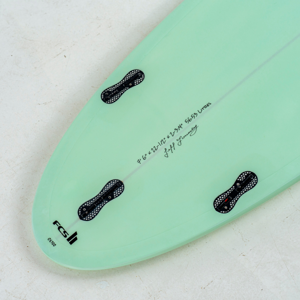7' 6 Heritage Retro Mini Mal Surfboard in Gloss Tint