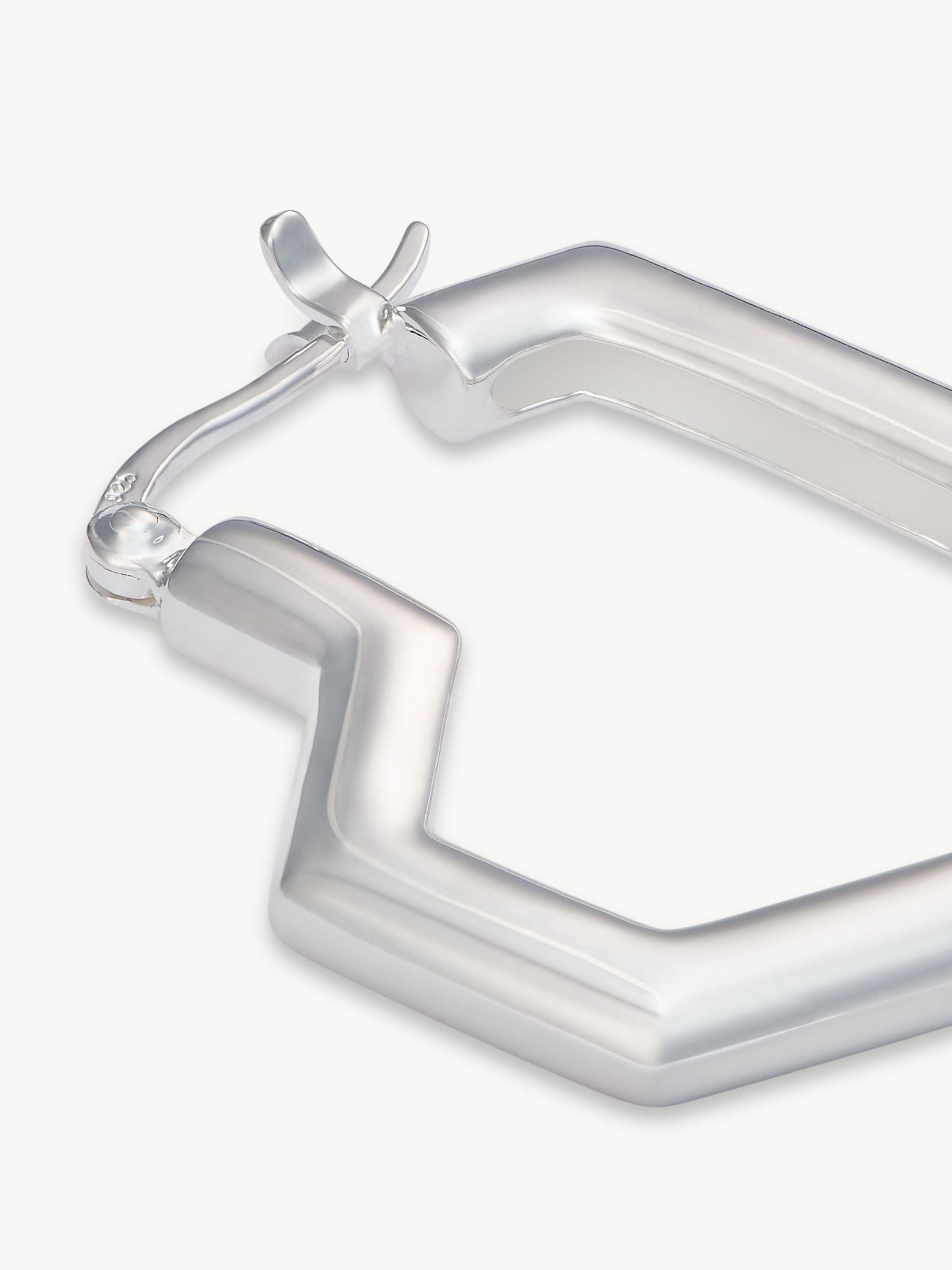 Sterling Silver small hoop earrings – Daryl | No More Nobody