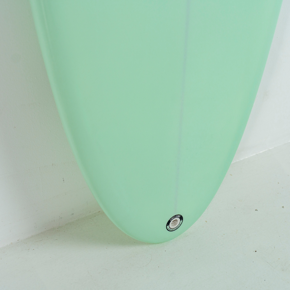 7' 6 Heritage Retro Mini Mal Surfboard in Gloss Tint