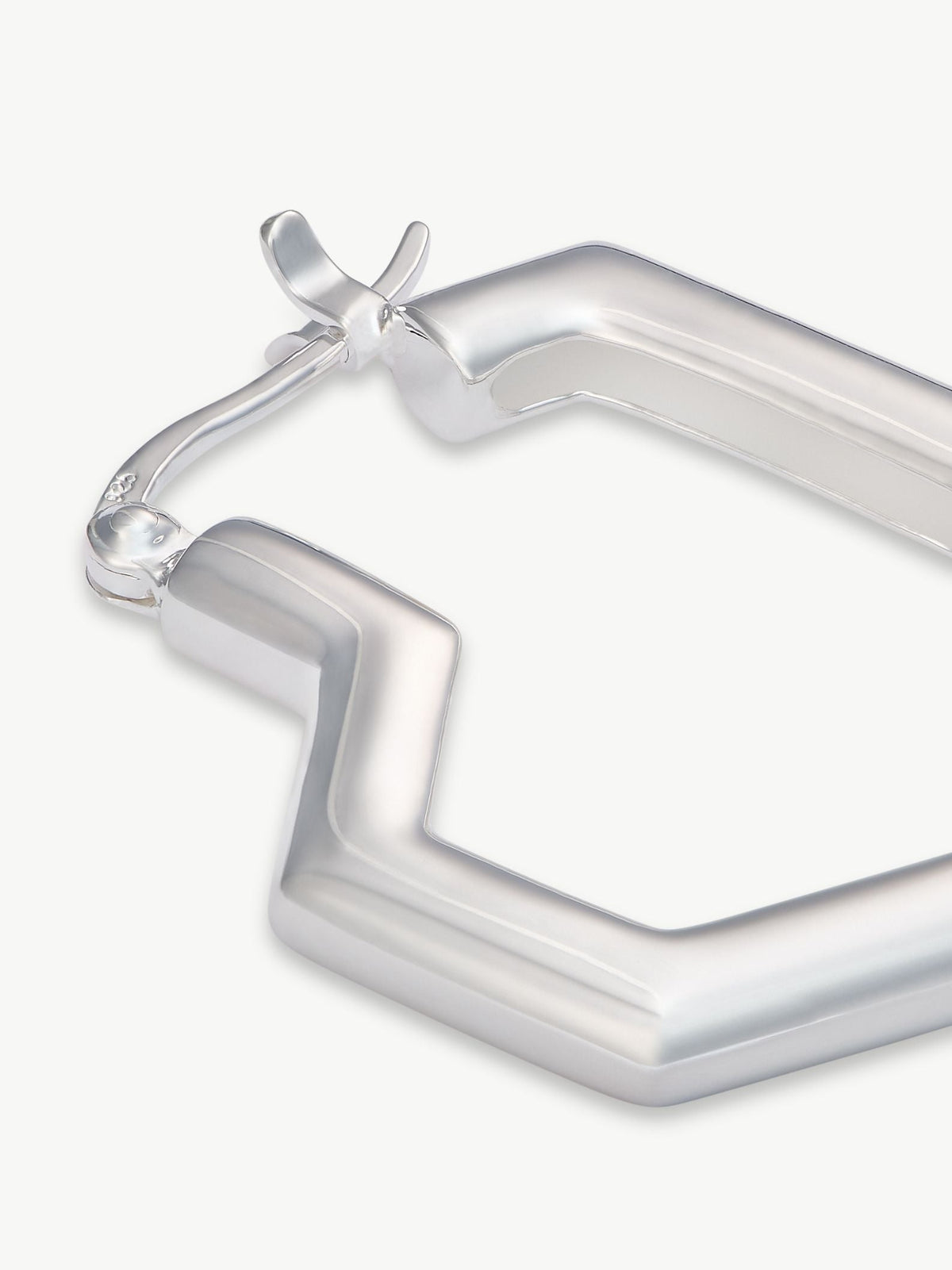 Sterling Silver small hoop earrings – Daryl | No More Nobody