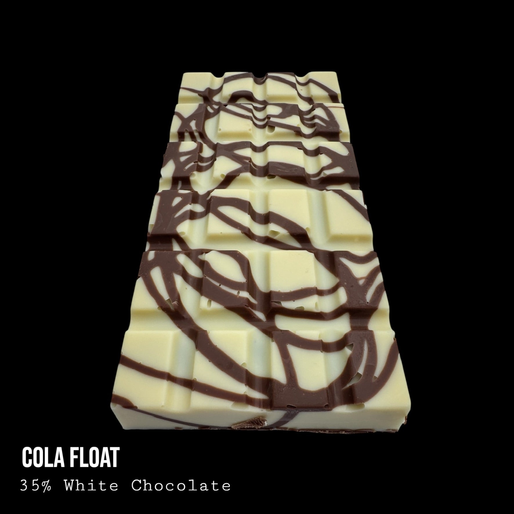 Cola Float White & Milk Chocolate with Cola & Vanilla Cream Dessert Bar 240g