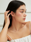 Rainbow Gemstone Necklace in 18k Gold Vermeil