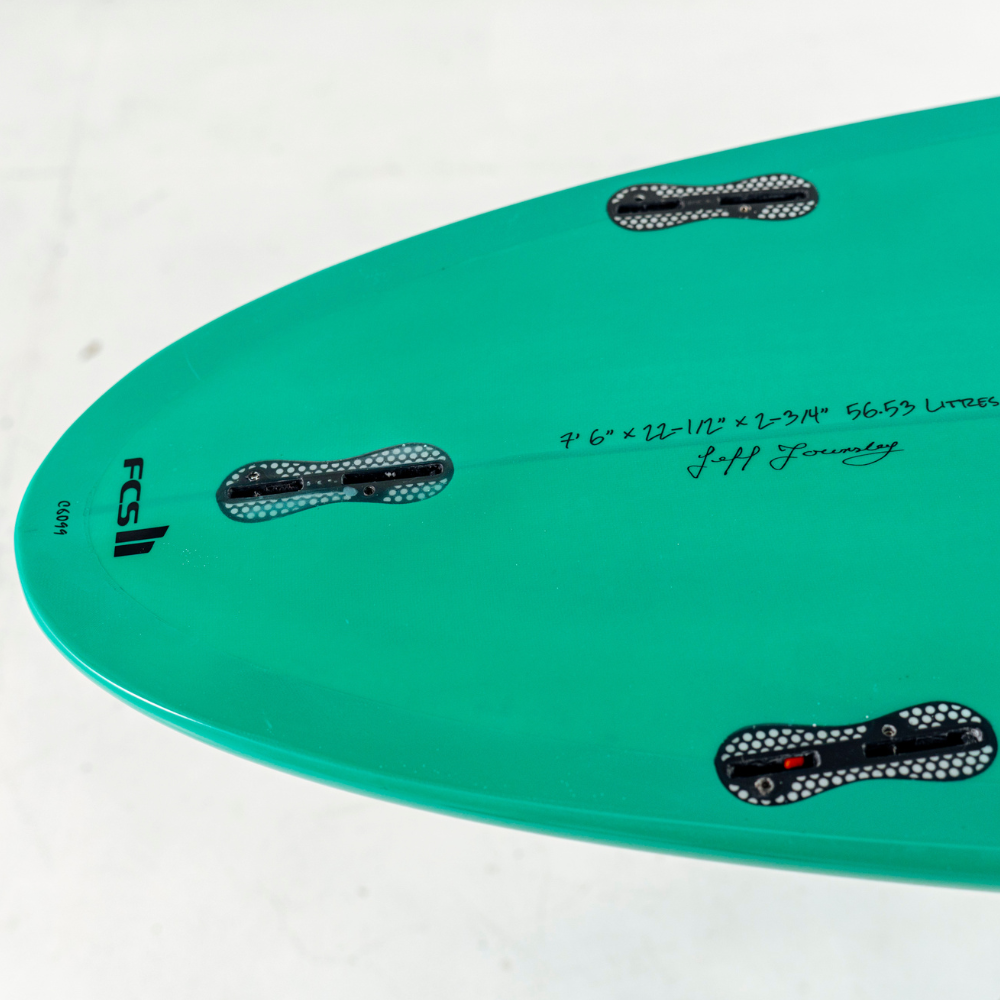 7' 6 Heritage Retro Mini Mal Surfboard in Gloss Tint