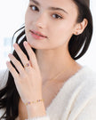 Complete Set - Amethyst Jewellery Set in 18k Gold Vermeil