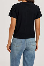 Short Sleeve Crew Neck T-shirt Black