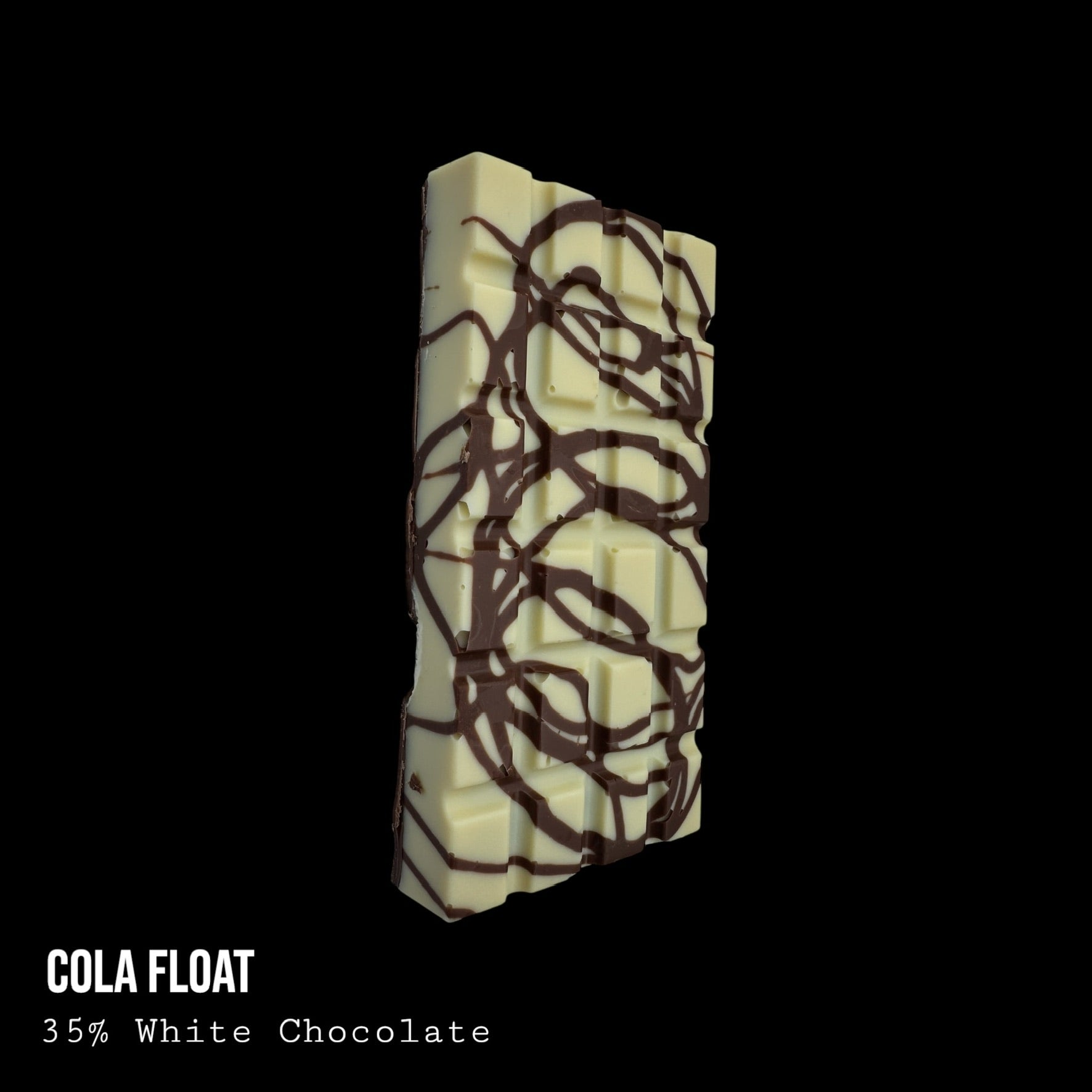 Cola Float White & Milk Chocolate with Cola & Vanilla Cream Dessert Bar 240g