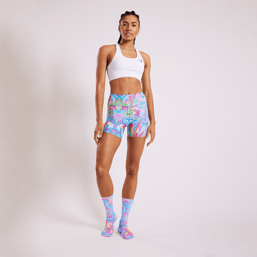 Marble Booty Shorts