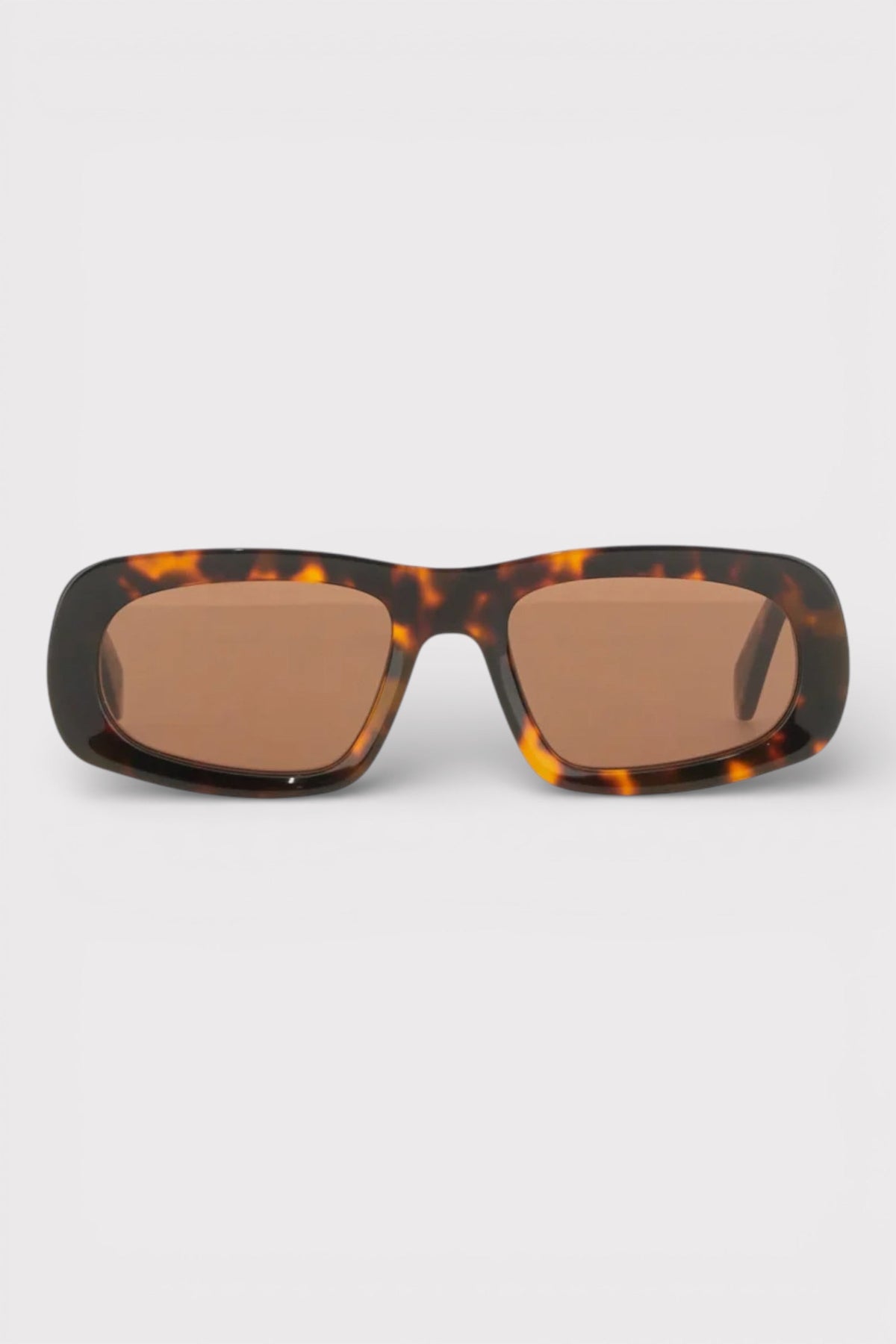 Off-White Austin solbriller Havana brun