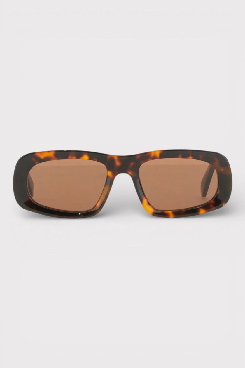 Off-White Austin solbriller Havana brun