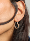 Sterling Silver small hoop earrings – Daryl | No More Nobody