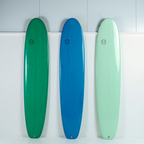 9' 1 Heritage Square Tail Retro Longboard Gloss Tint