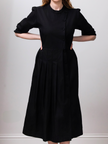 Button-Down Midi Dress Organic cotton - Talitha | No More Nobody