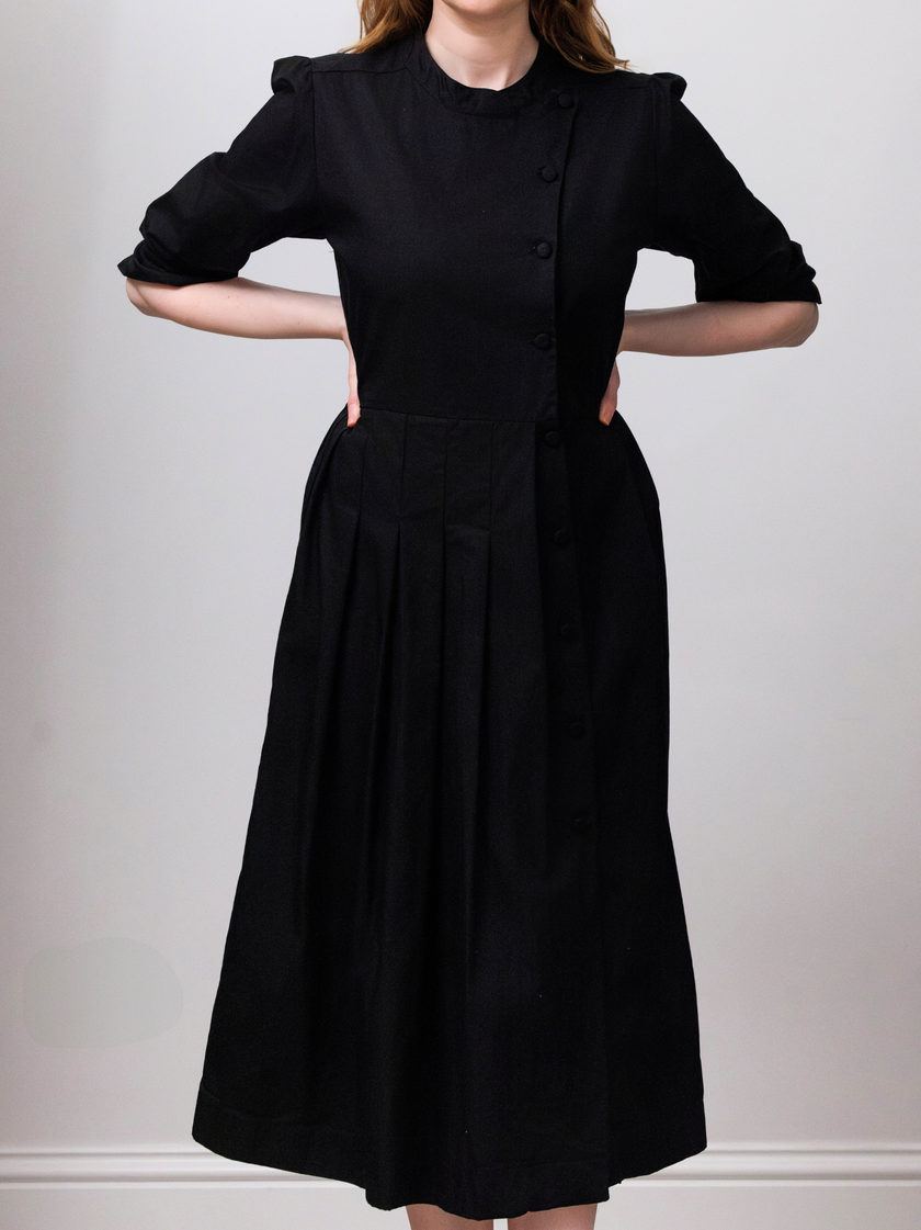Button-Down Midi Dress Organic cotton - Talitha | No More Nobody