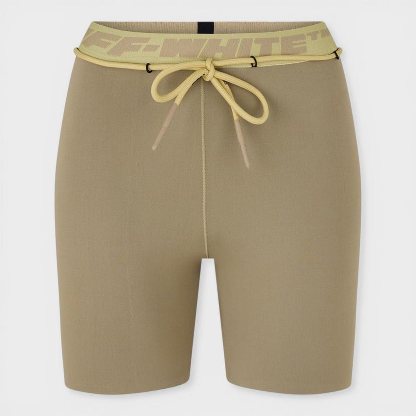 Athletic Shorts Band Logo Forest Green