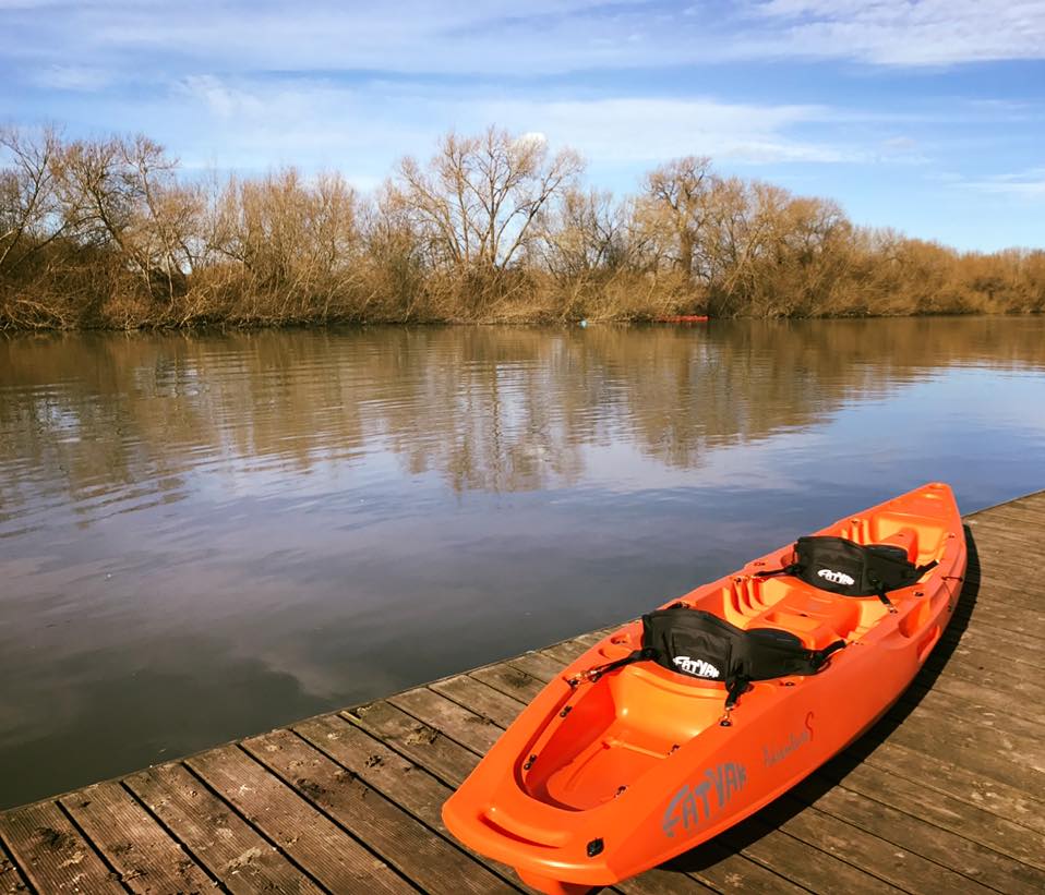 Mahee Double Seater Kayak Orange Package Deal