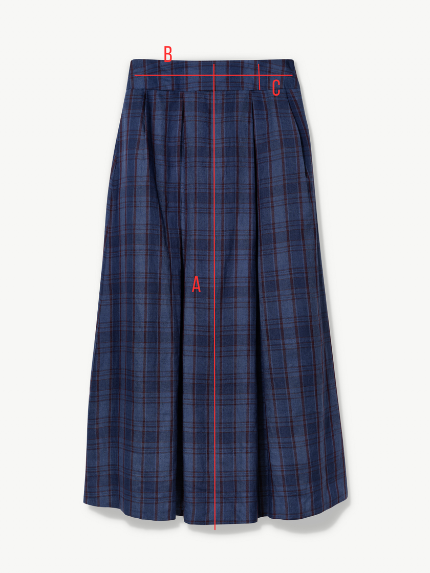 Maxi skirt with pockets Corduroy – Valery | No More Nobody