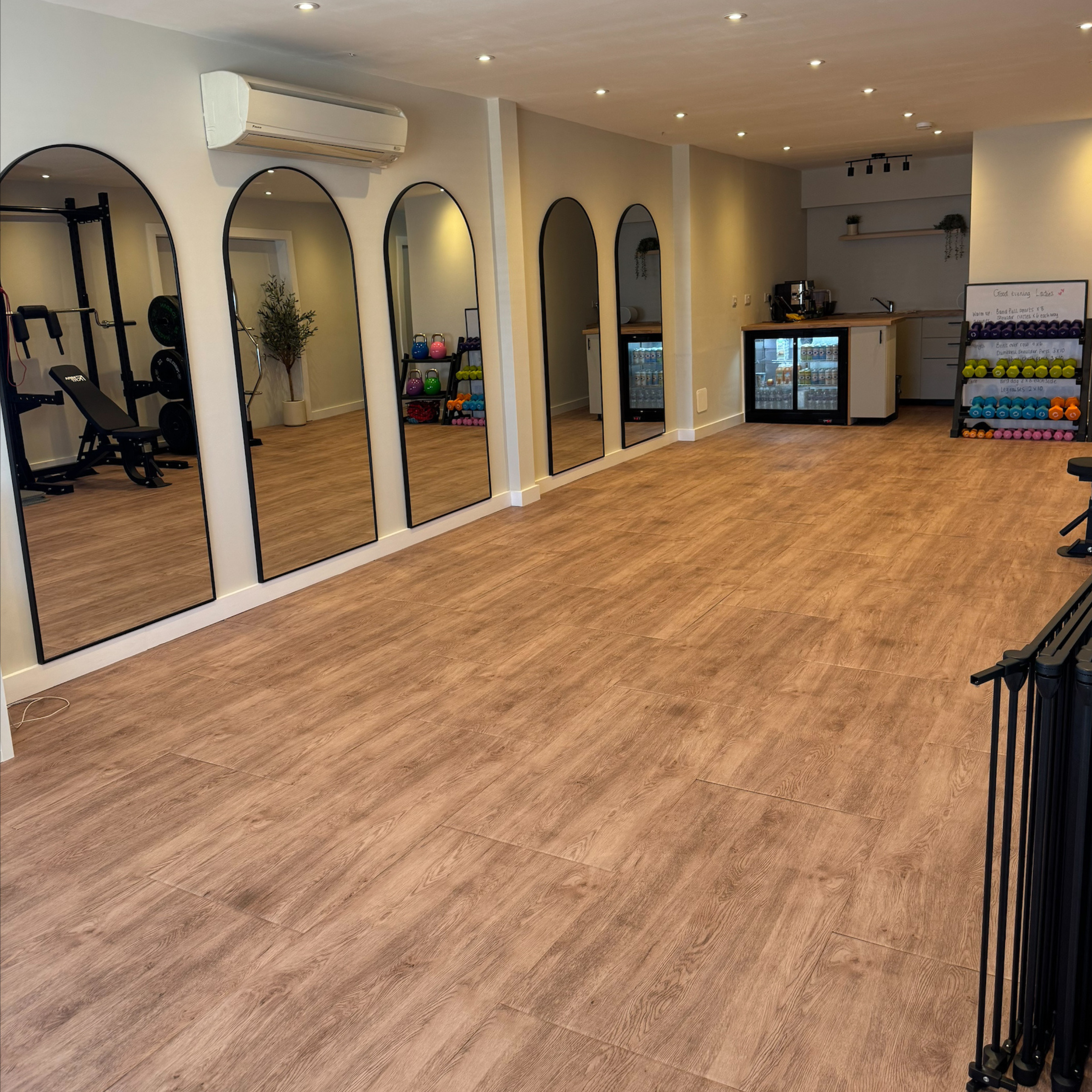 20mm Konnecta Wood Effect Gym Flooring Mats