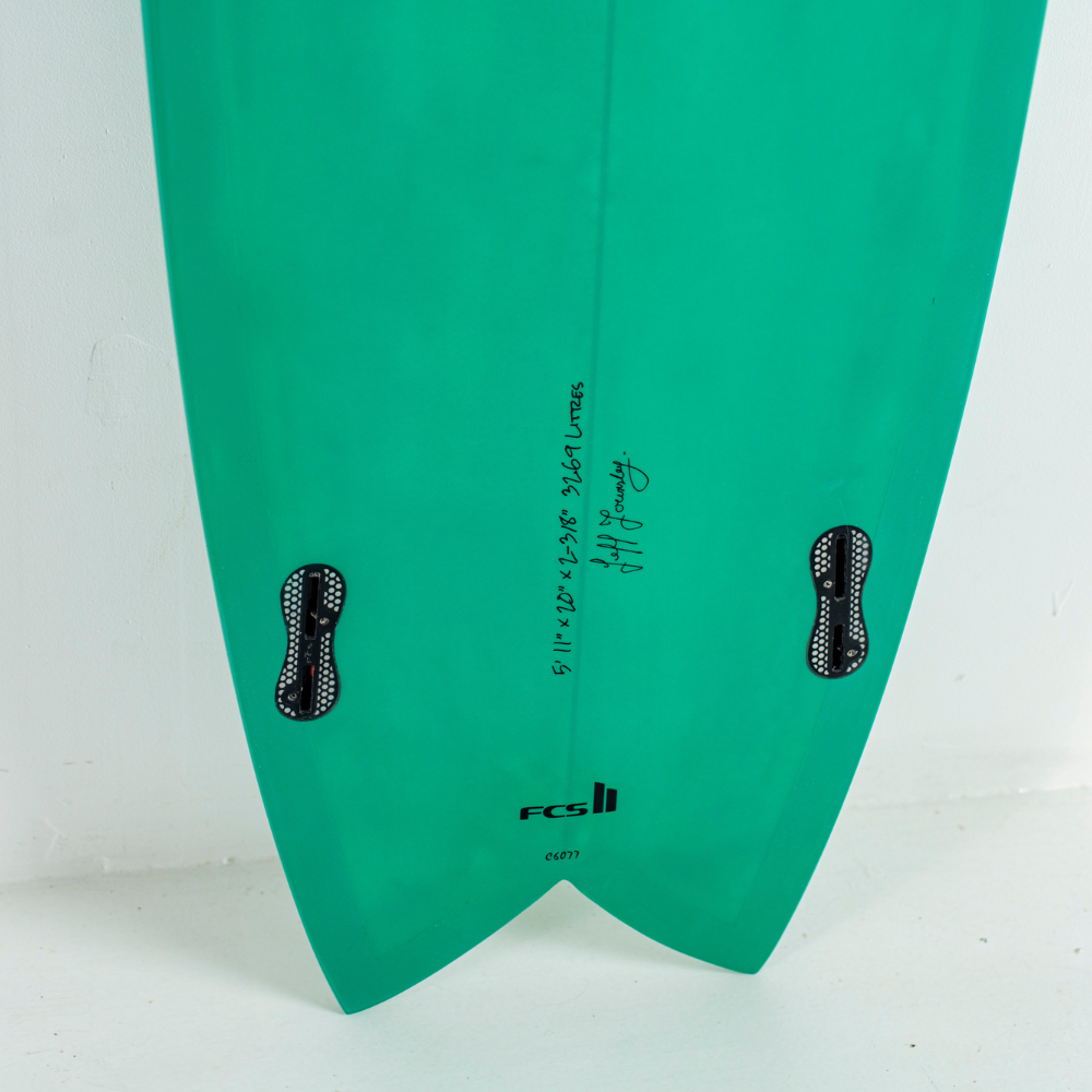 5' 11" Heritage Twin Keel Fish in Gloss Tint
