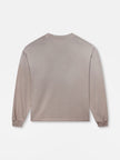 BLANK HEAVYWEIGHT FADE OUT LONGSLEEVE TEE MOCHA